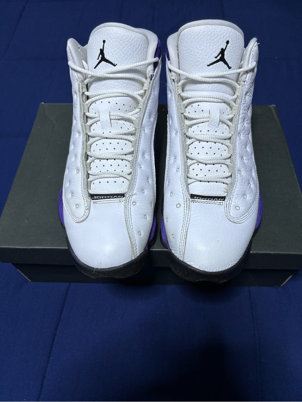 Jordan 13 Retro Lakers 2019 Size 8.5